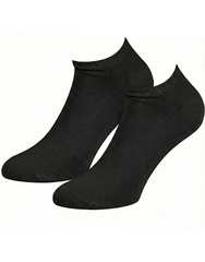 Boru Bamboo Boru Bamboo 2-paar korte sneaker sokken