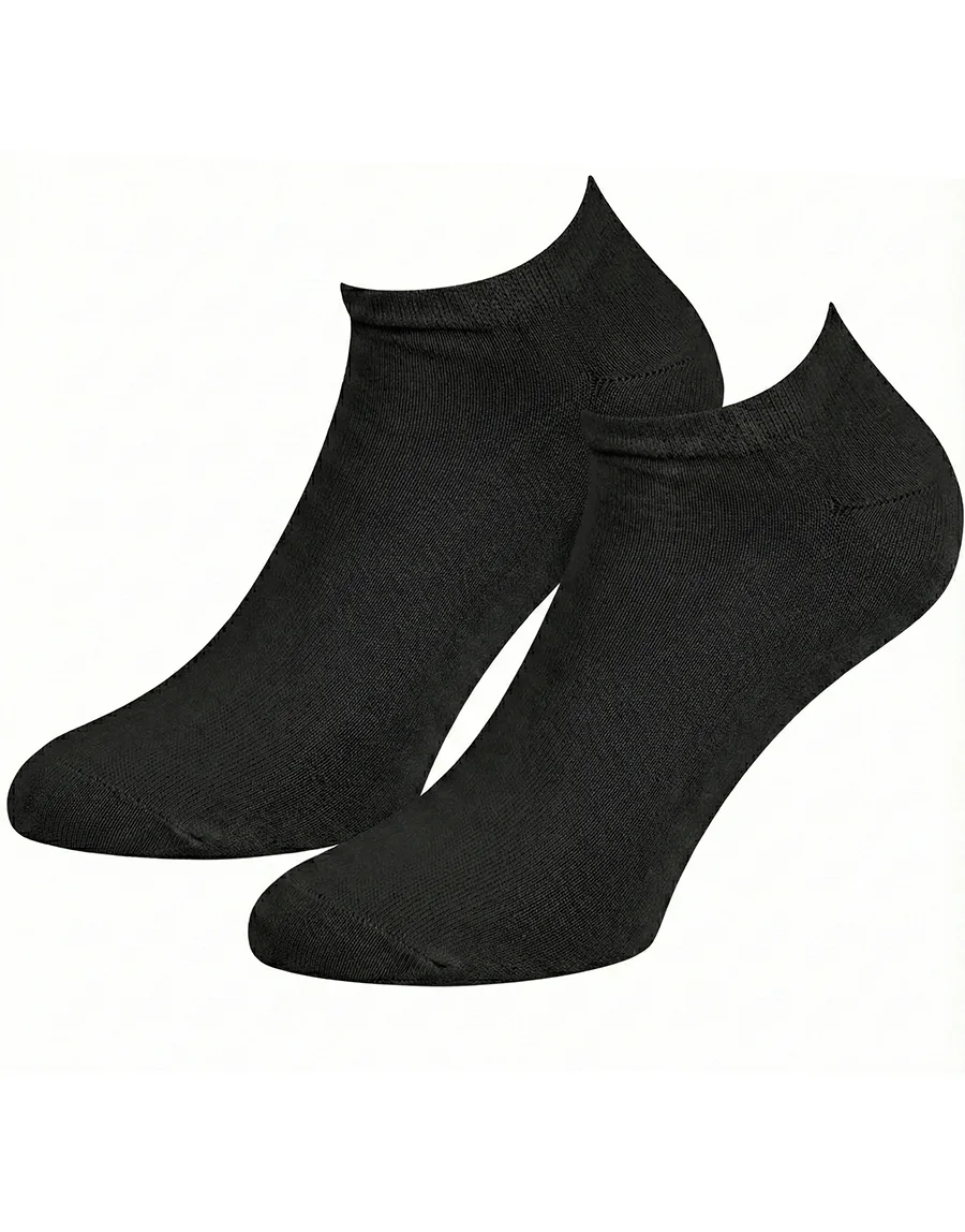 Boru Bamboo Boru Bamboo 2-paar korte sneaker sokken