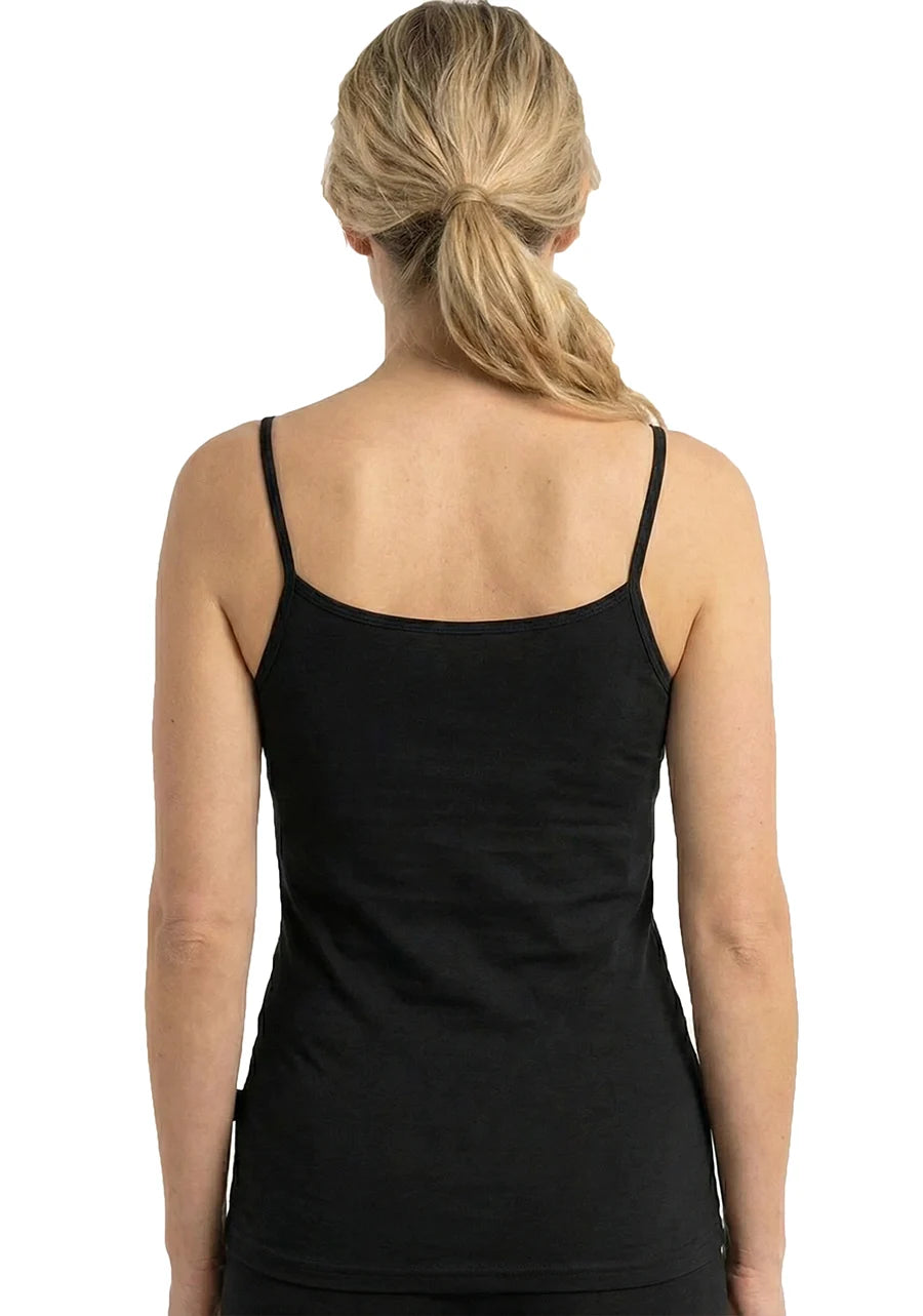 Boru Bamboo Boru Bamboo 2-pack dames spaghetti hemd