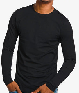 Boru Bamboo Boru Bamboo 2-pack heren shirt lange mouw
