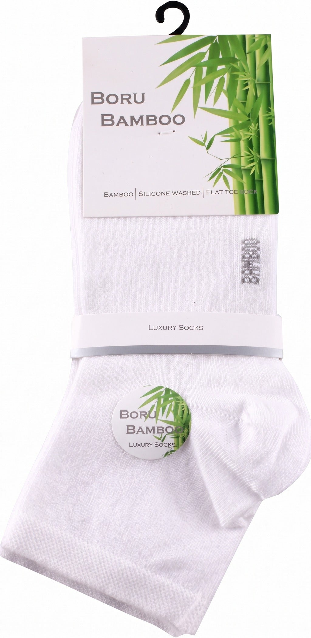 Boru Bamboo Boru Bamboo 2-pak quarter sokken
