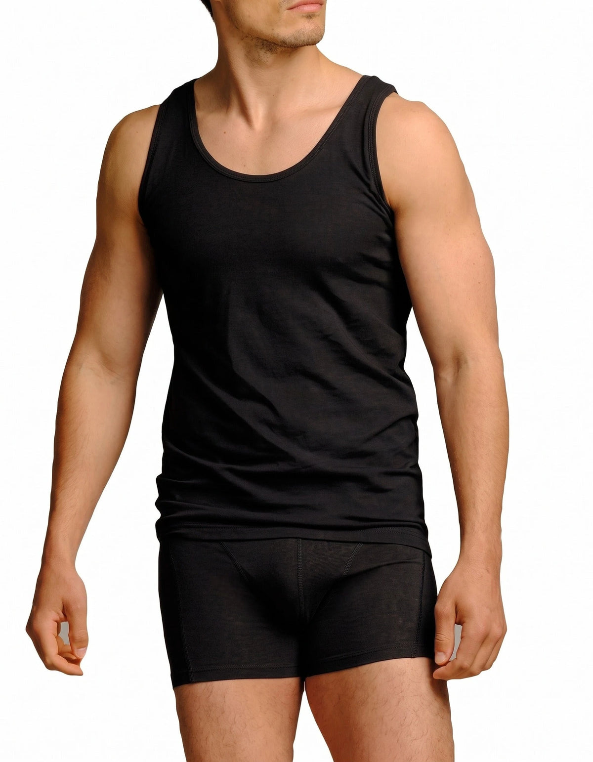 Boru Bamboo Boru Bamboo heren onderhemd - Bamboe singlet