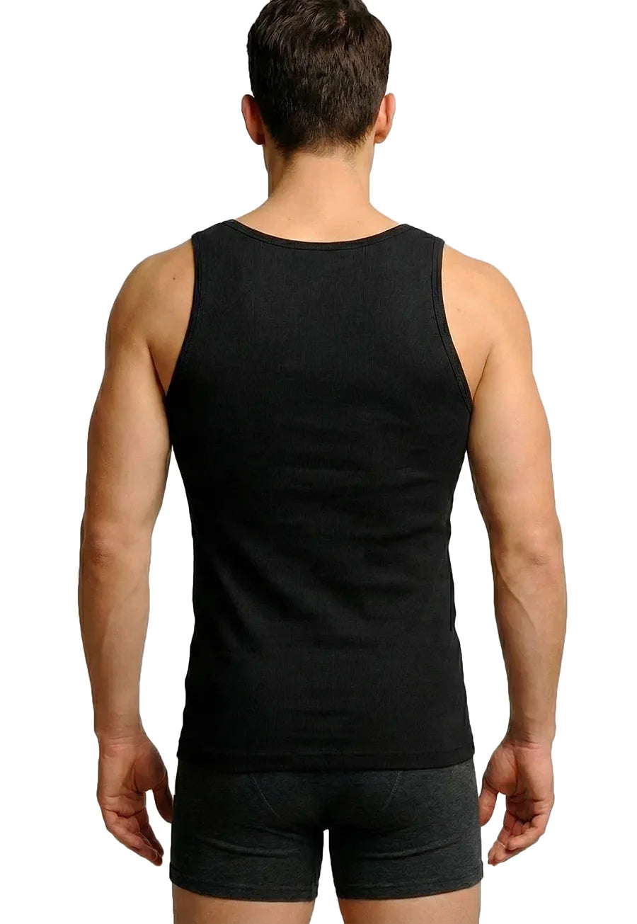 Boru Bamboo Boru Bamboo heren onderhemd - Bamboe singlet