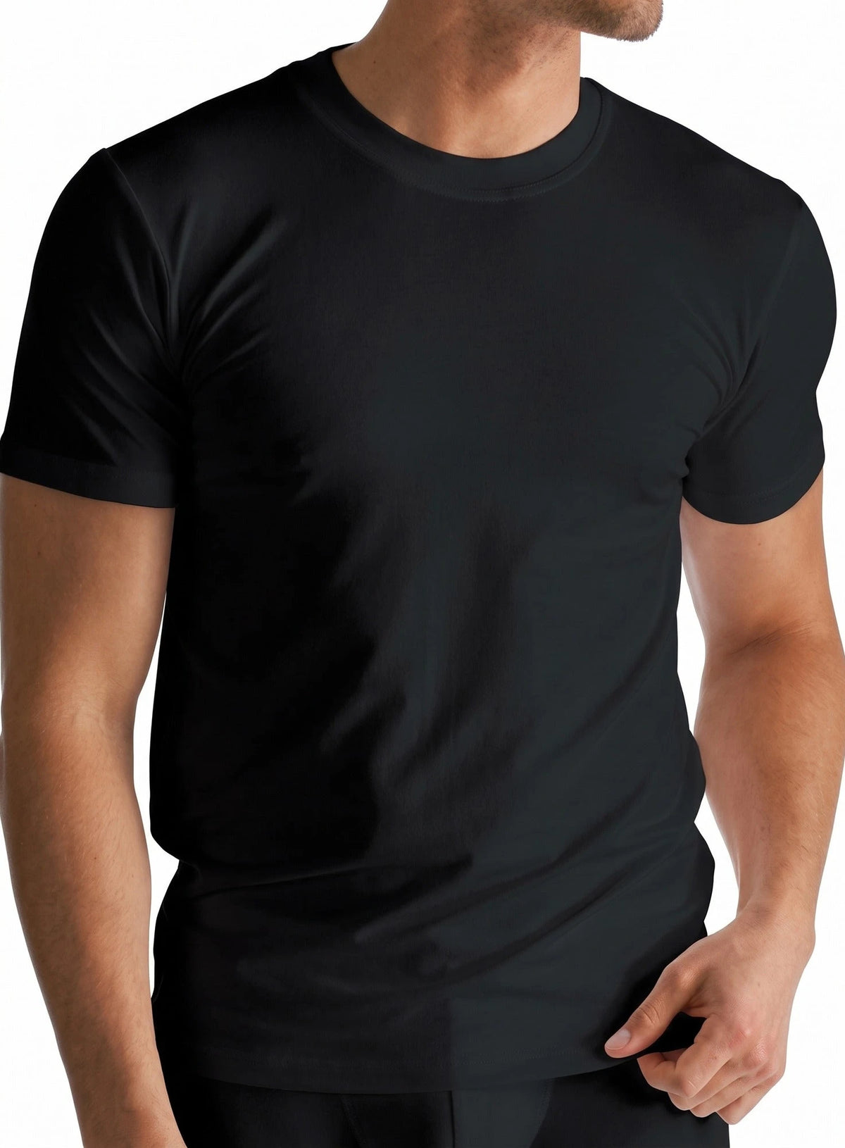 Boru Bamboo Boru Bamboo heren T-shirt korte mouw