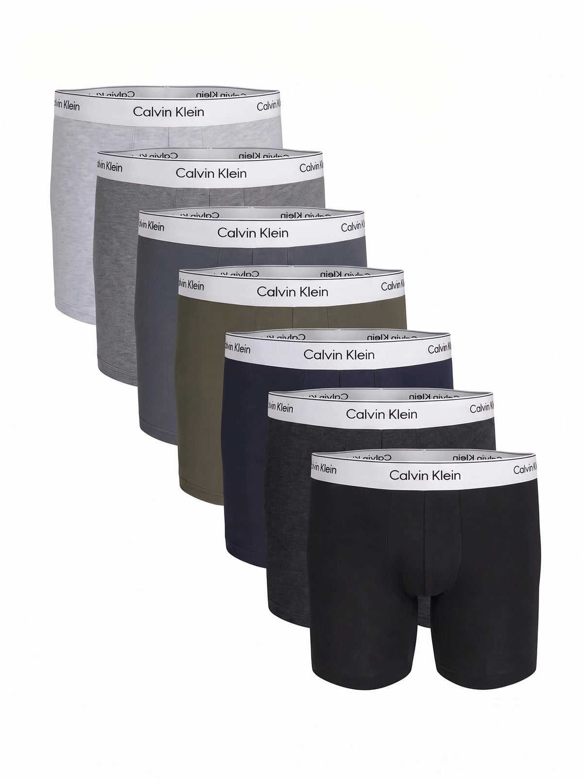 Calvin Klein 7-Pack Heren Boxershorts brief - Icon Cotton Stretch