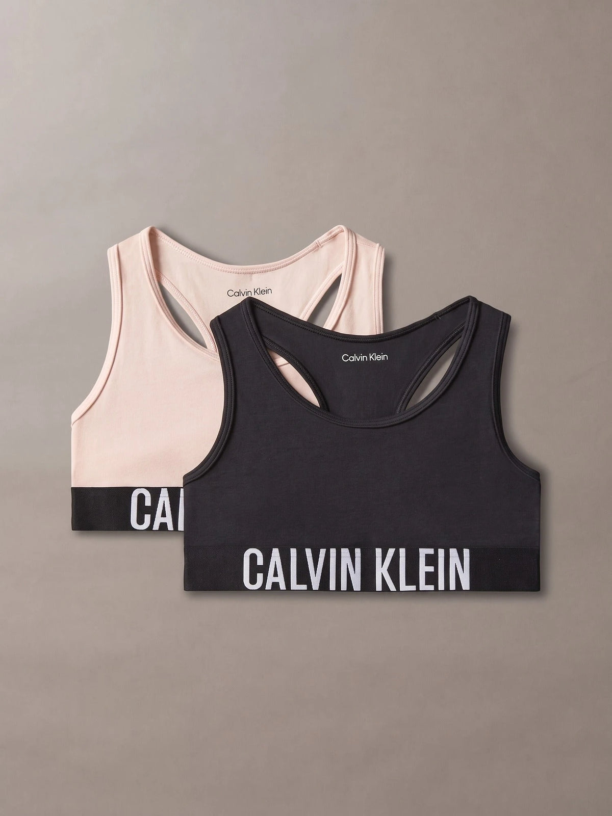 Calvin Klein 2-pack meisjes bralettes racerback - Intense Power