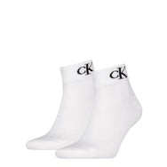 Calvin Klein Calvin Klein 2-paar Quarter dames sokken - Logo monogram