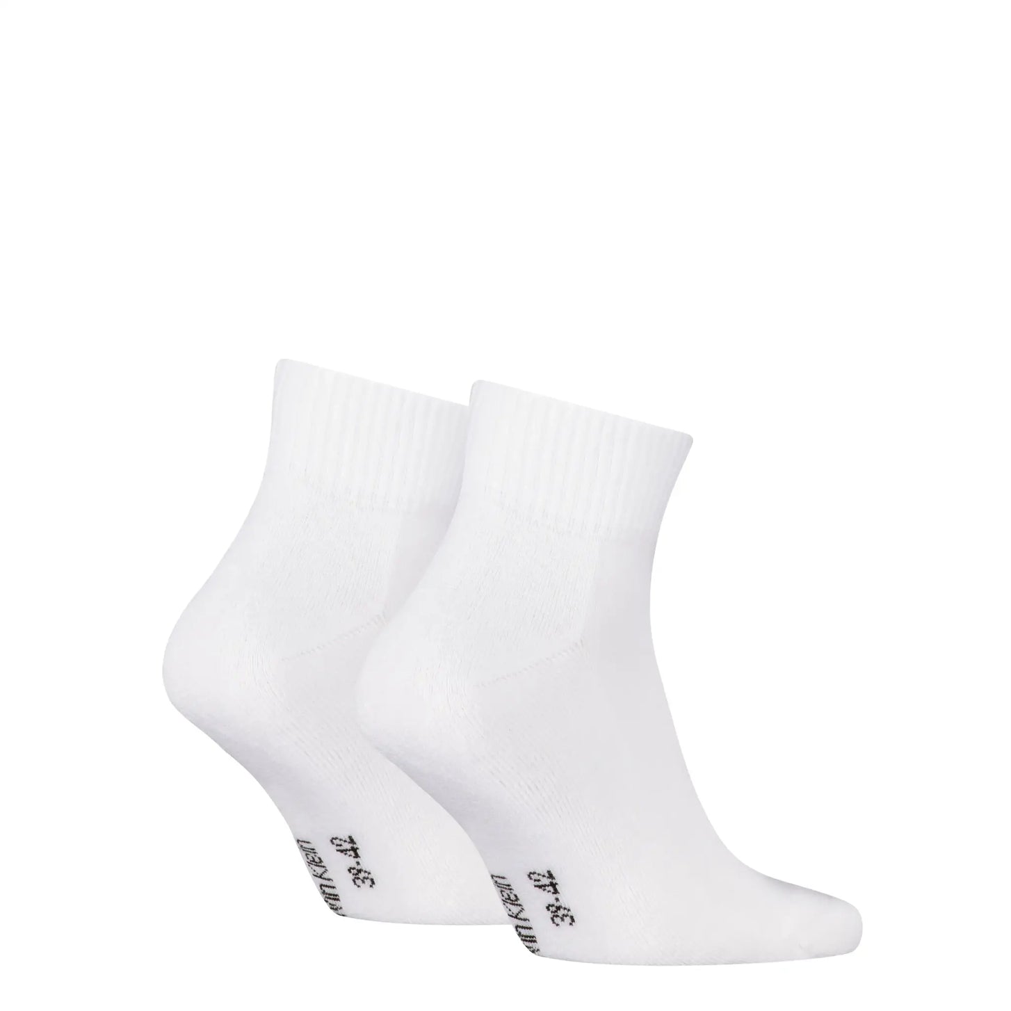 Calvin Klein Calvin Klein 2-paar Quarter heren sokken - Logo monogram