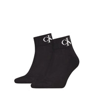 Calvin Klein Calvin Klein 2-paar Quarter heren sokken - Logo monogram