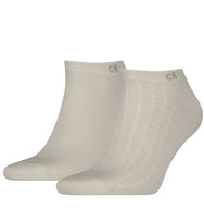 Calvin Klein Calvin Klein 2-paar sneakersokken heren - Squares