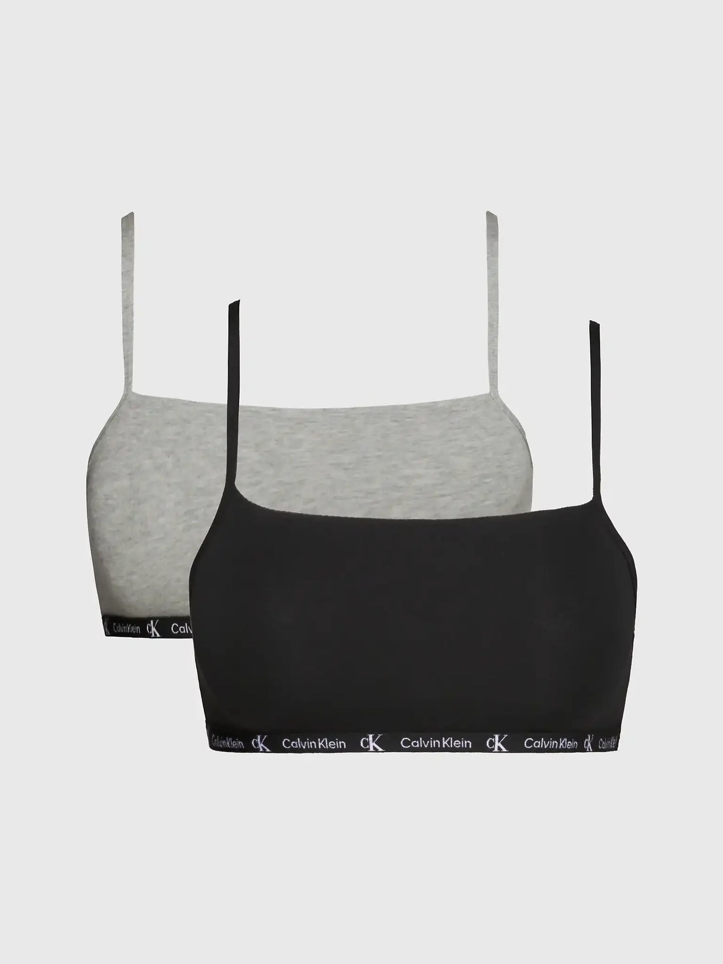 Calvin Klein Calvin Klein 2-Pack bralette katoen zonder Beugel - CK96