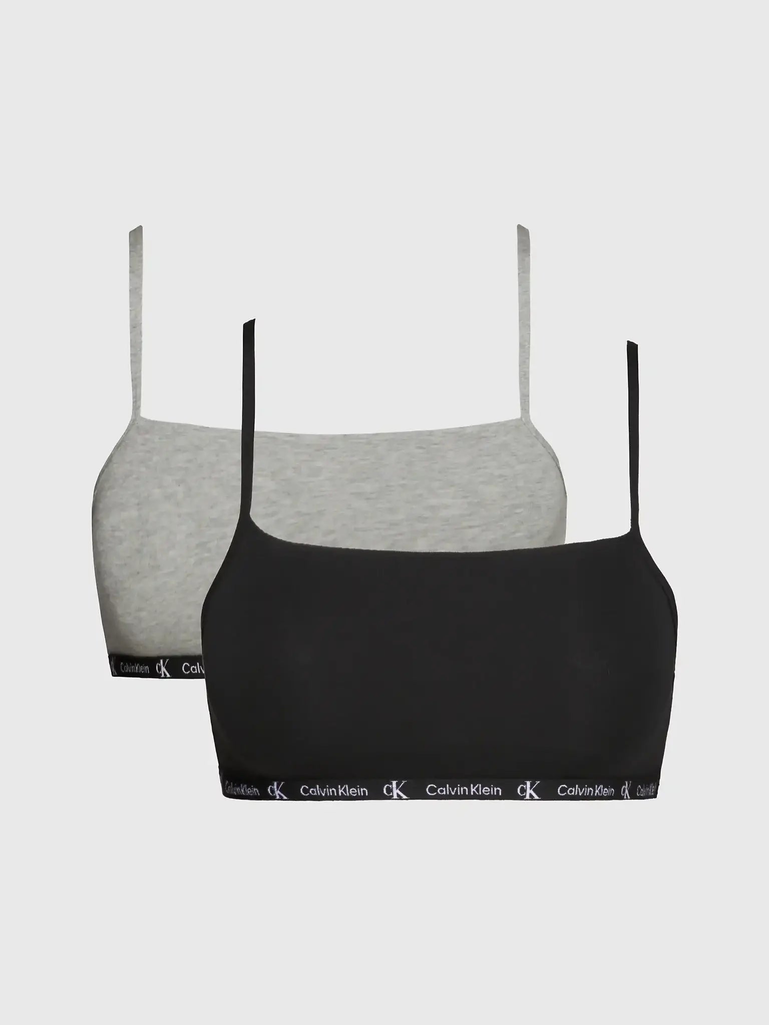 Calvin Klein Calvin Klein 2-Pack bralette katoen zonder Beugel - CK96