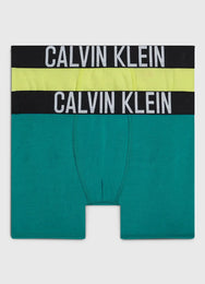 Calvin Klein Calvin Klein 2-Pack jongens boxershort - Sunny Lime