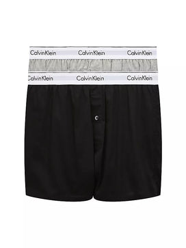 Calvin Klein Calvin Klein 2-Pack Wijde Heren Boxershorts - Boxer slim