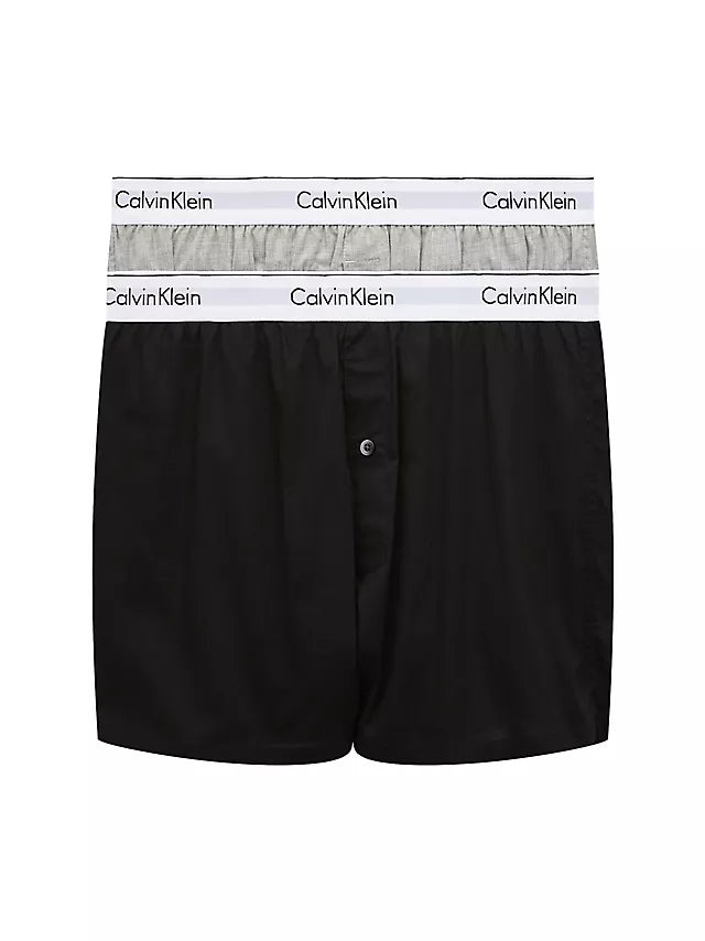 Calvin Klein Calvin Klein 2-Pack Wijde Heren Boxershorts - Boxer slim