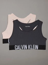 Calvin Klein Calvin klein 2-pak meisjes Top - Ebony
