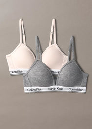 Calvin Klein Calvin klein 2-pak meisjes Top - Triangle