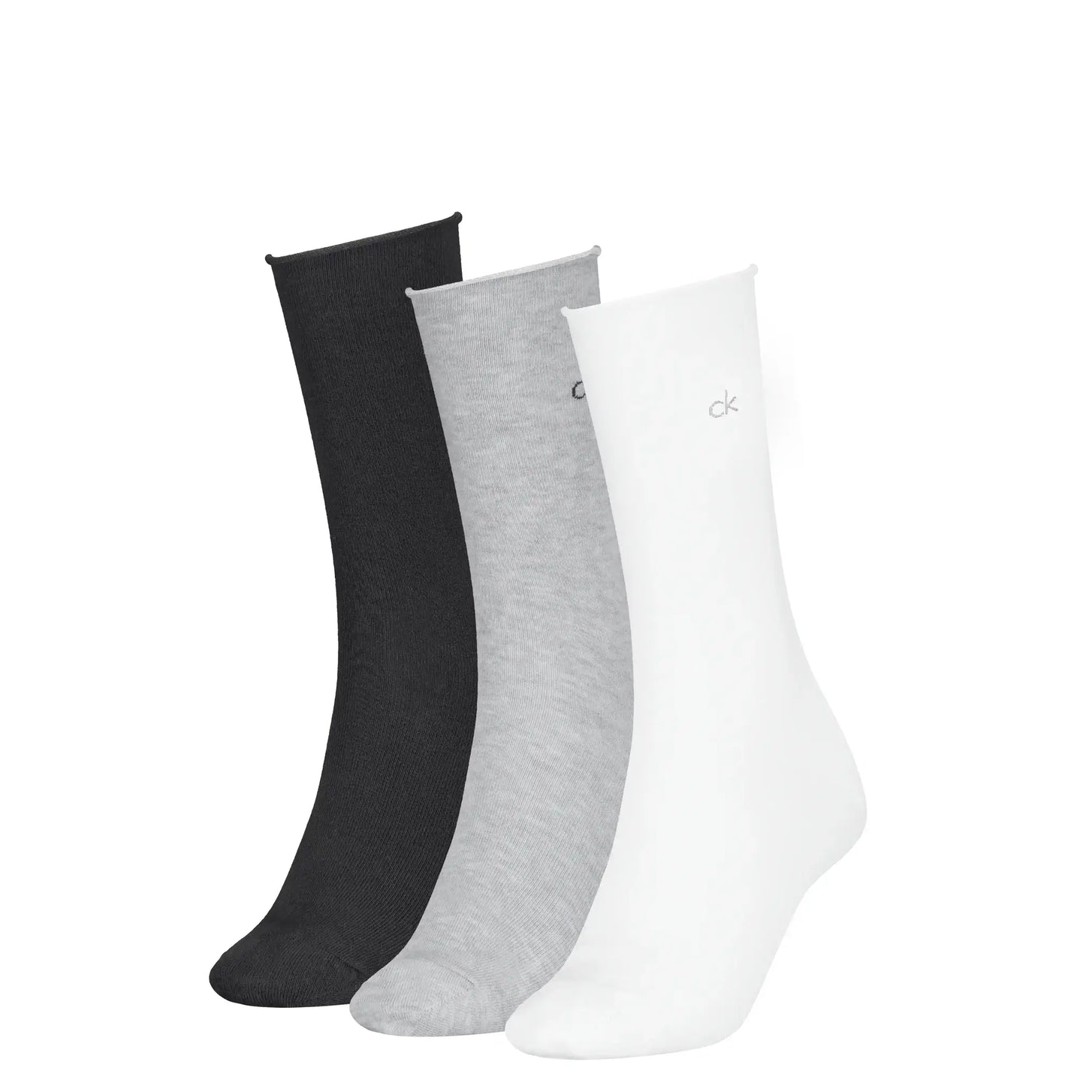 Calvin Klein Calvin Klein 3-paar dames sokken - Rolltop