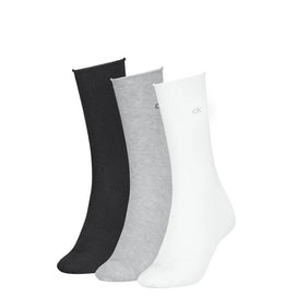 Calvin Klein Calvin Klein 3-paar dames sokken - Rolltop