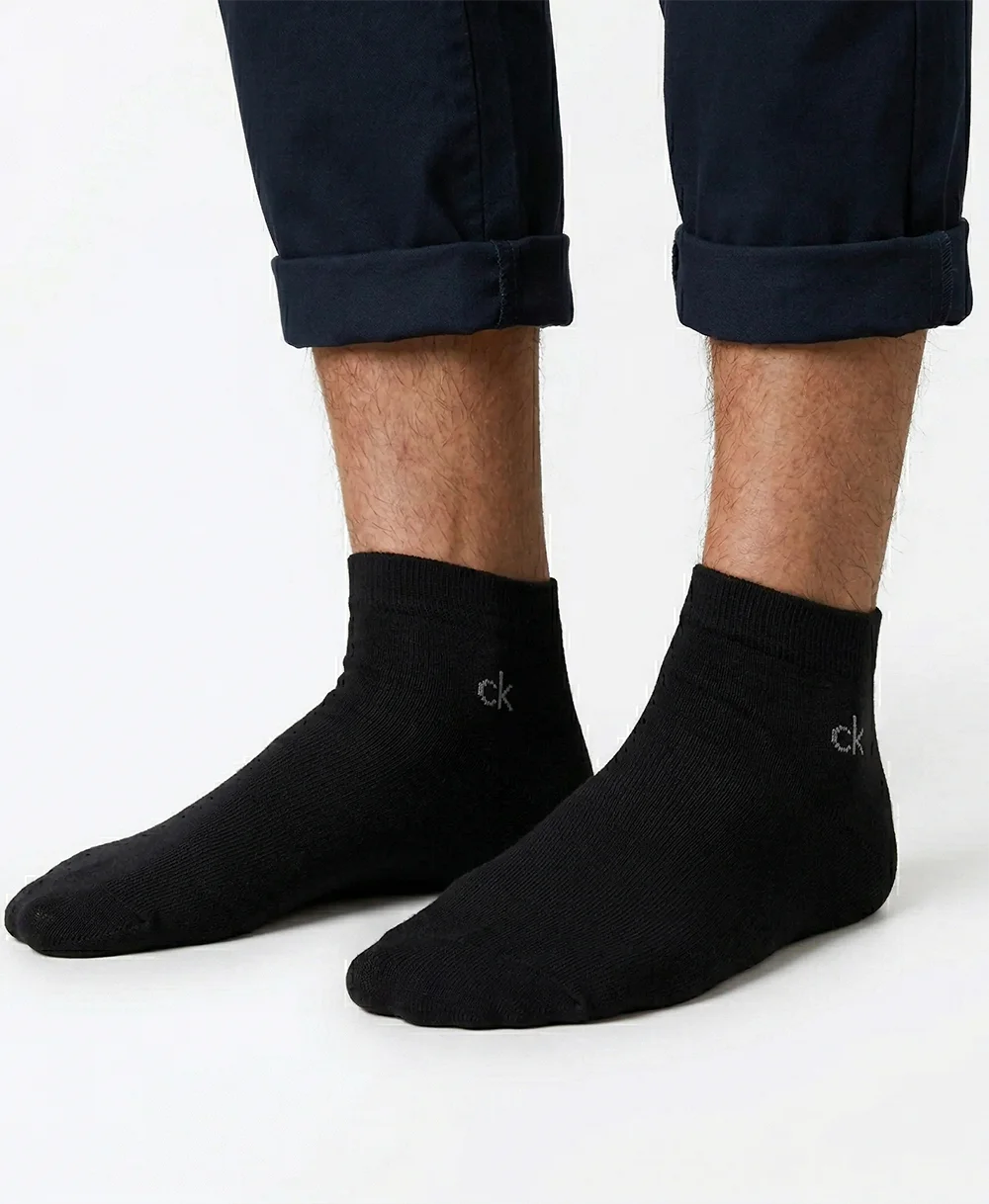 Calvin Klein Calvin Klein 3-paar Quarter heren sokken