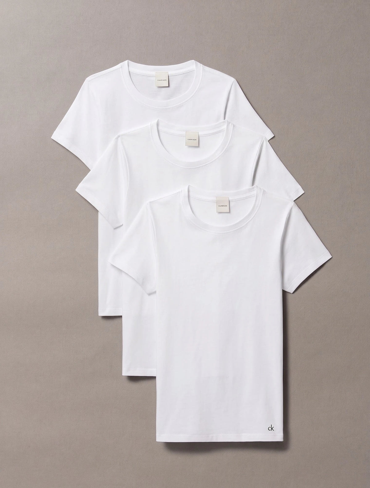 Calvin Klein Calvin Klein 3-pack dames lounge T-shirts - Crew neck