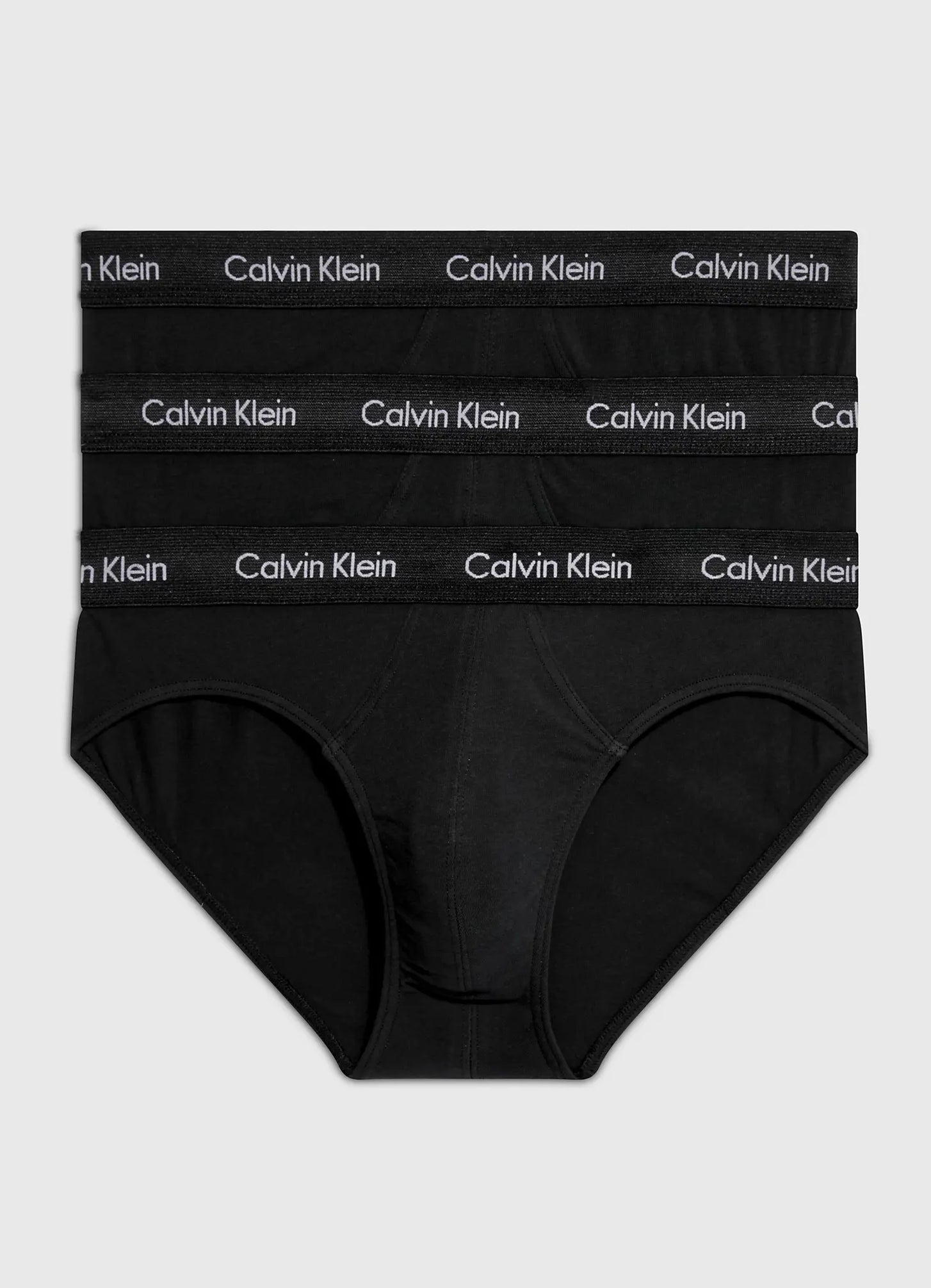 Calvin Klein Calvin Klein 3-Pack Heren slips - Hip Brief - Black