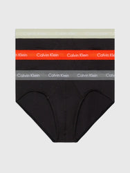 Calvin Klein Calvin Klein 3-Pack Heren slips - Hip Brief - Black