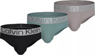Calvin Klein Calvin Klein 3-Pack Heren slips - Hip Brief Reconsidered Steel