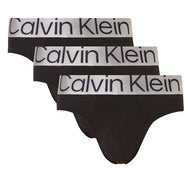 Calvin Klein Calvin Klein 3-Pack Heren slips - Hip Brief Reconsidered Steel