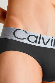 Calvin Klein Calvin Klein 3-Pack Heren slips - Hip Brief Reconsidered Steel