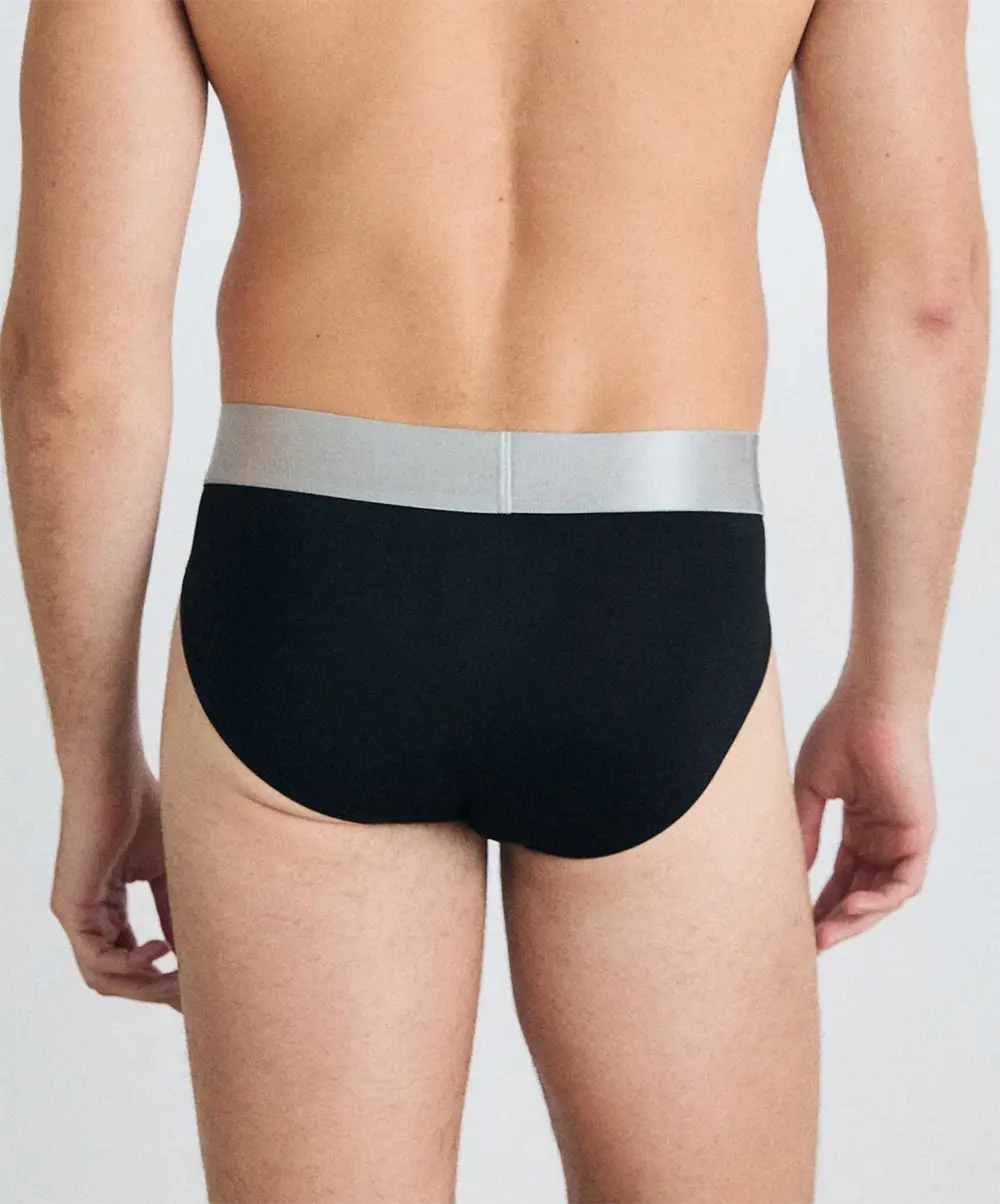 Calvin Klein Calvin Klein 3-Pack Heren slips - Hip Brief Reconsidered Steel