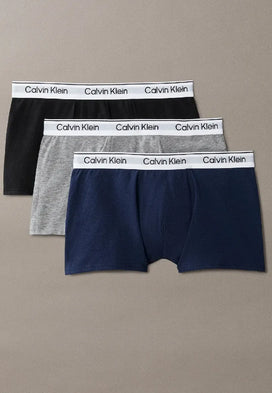 Calvin Klein Calvin Klein 3-Pack jongens Trunks Boxershorts