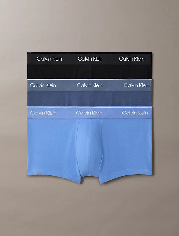 Calvin Klein Calvin Klein 3-Pack Low Rise Trunks - Icon Cotton Stretch