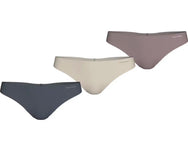 Calvin Klein Calvin Klein 3-pack naadloze dames strings