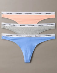 Calvin Klein Calvin Klein 3-pack strings - Thong