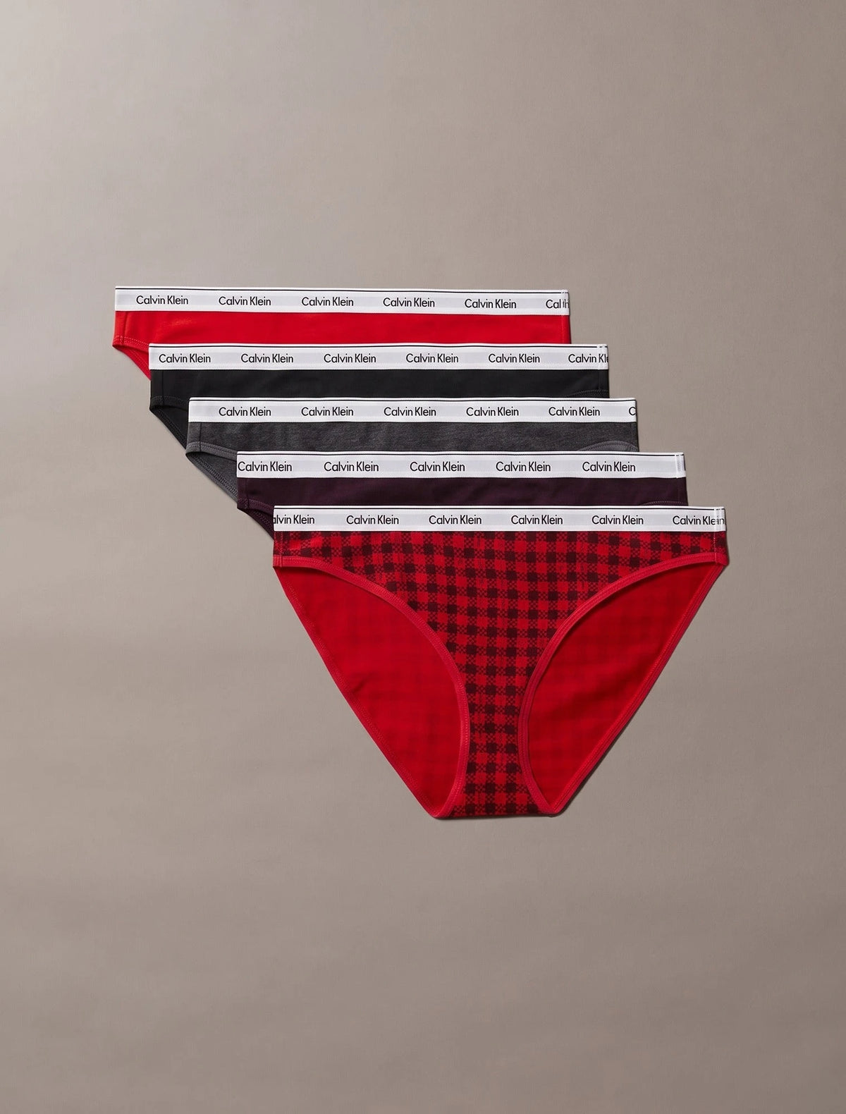 Calvin Klein Calvin Klein 5-pack dames slips - Bikini briefs - Icon logo