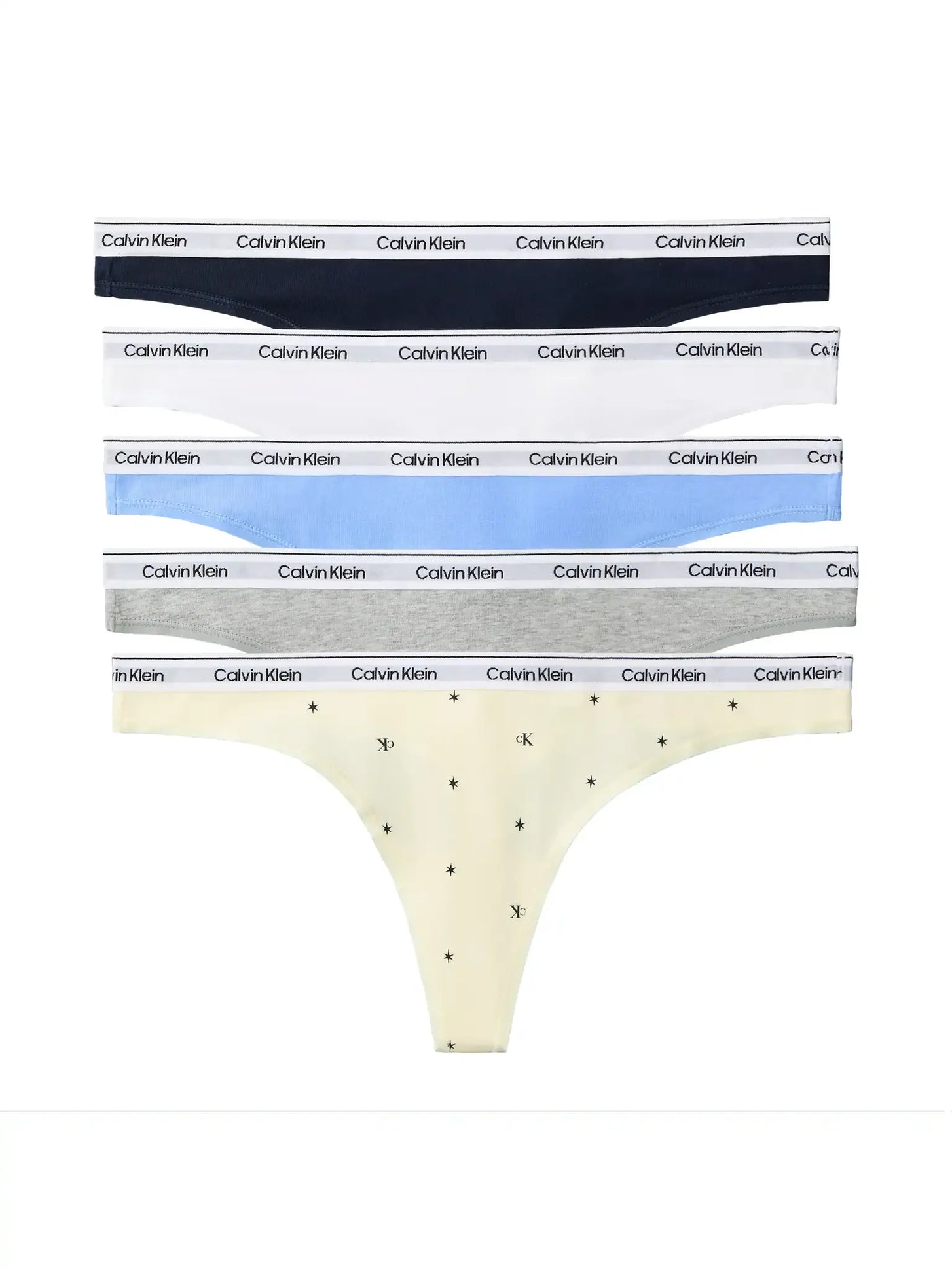 Calvin Klein Calvin Klein 5-pack dames trings - Thong