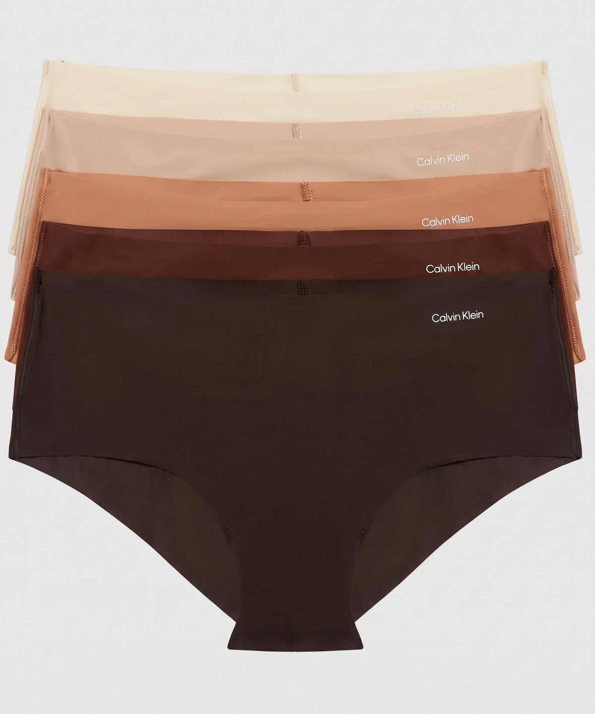 Calvin Klein Calvin Klein - 5-pack invisible hipster dames - Naadloos