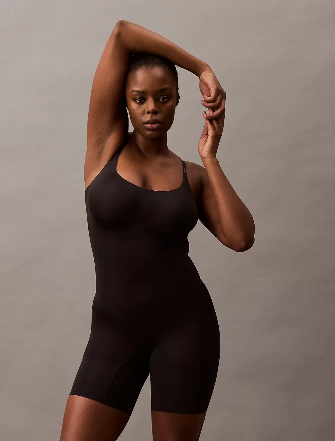 Calvin Klein Calvin Klein corrigerend body met pijpjes - Mid thigh shapewear bodysuit