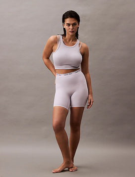 Calvin Klein Calvin Klein Corrigerende boxershorts katoen - Seamless shapewear short met lange pijpjes