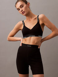 Calvin Klein Calvin Klein Dames Korte pyjamabroek - Cotton Stretch Rib