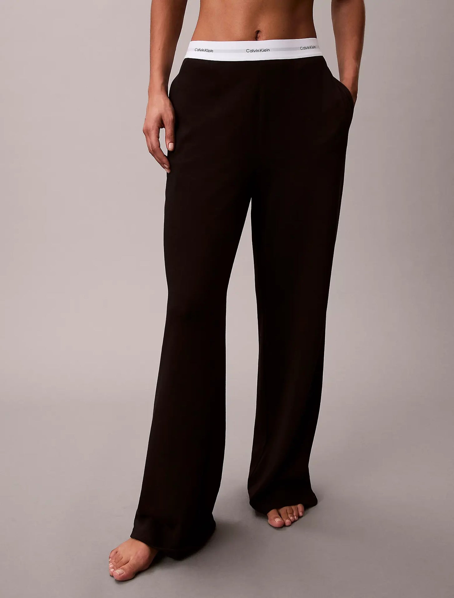 Calvin Klein Calvin klein lounge broek dames - Pyjamabroek 100% katoen