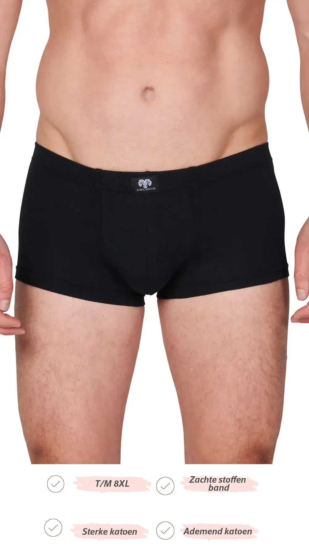 Ceceba Ceceba 2-pak heren lage boxershorts - 2700