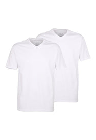 Ceceba Ceceba 2-pak heren Ondershirts met V-hals- Grote maten - Konvex