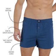Ceceba Ceceba 2-pak wijde heren boxershorts - 2675