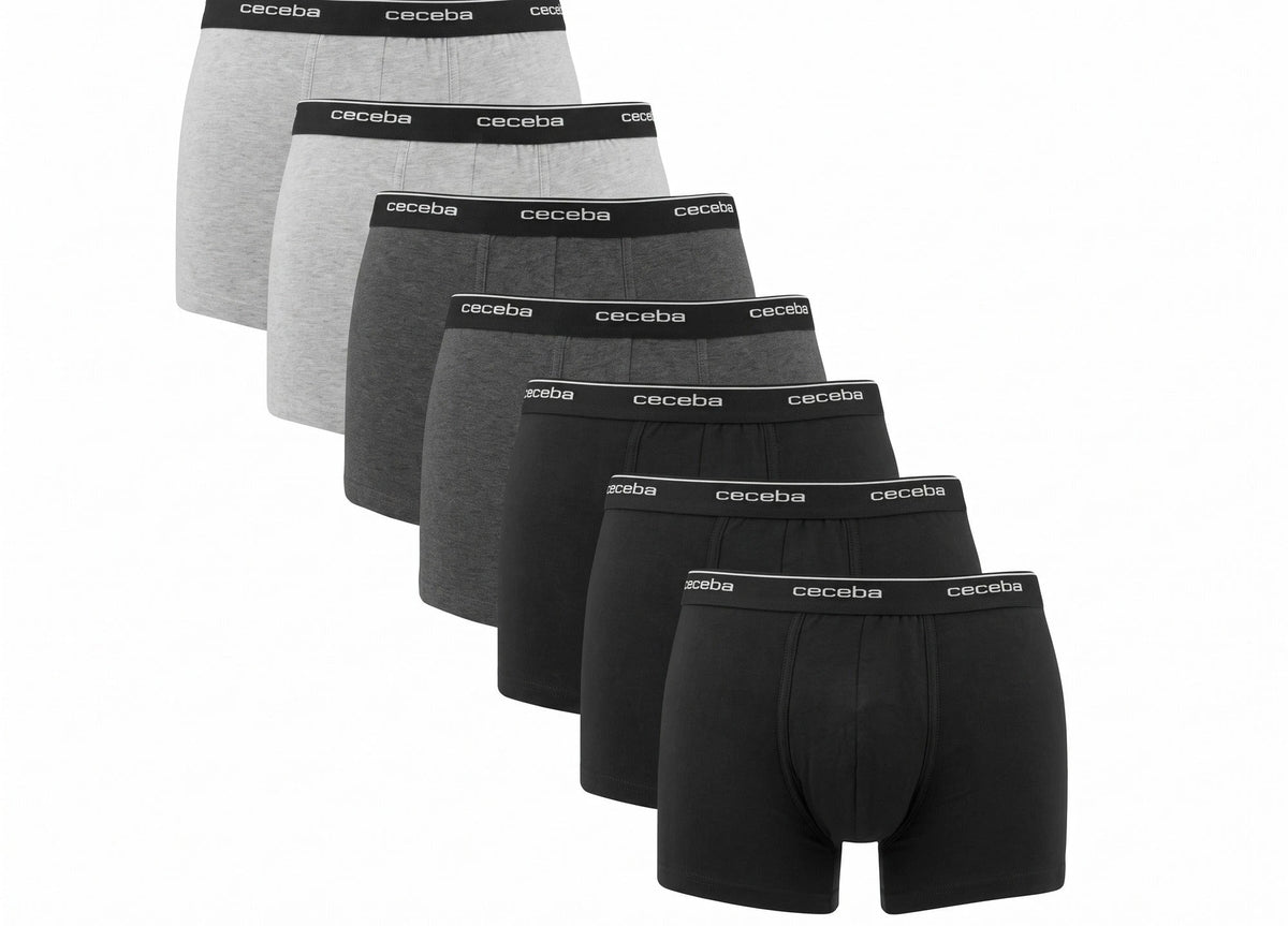 Ceceba Ceceba 7-pak heren boxershorts Katoen - Lange pijp