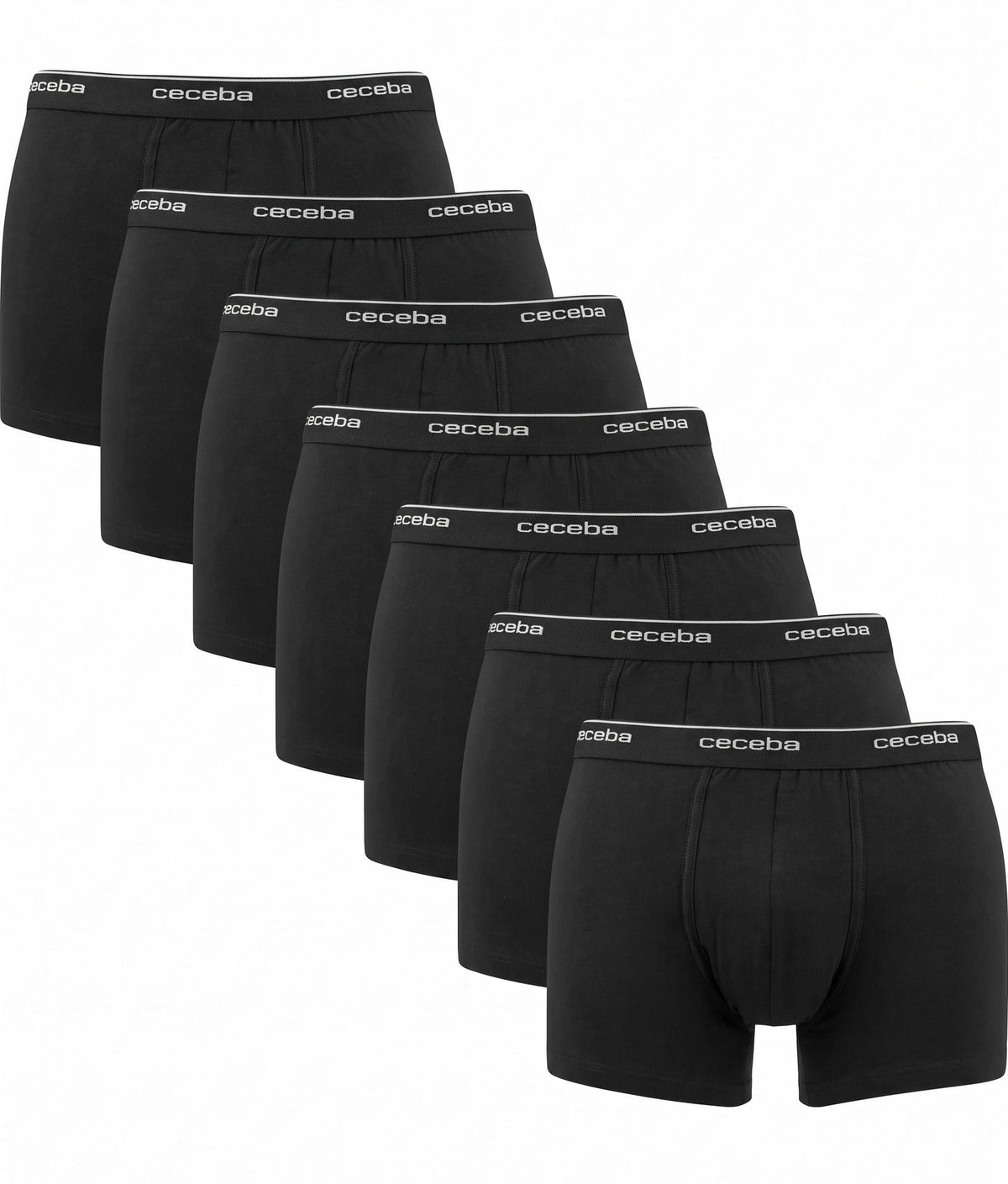 Ceceba Ceceba 7-pak heren boxershorts Katoen - Lange pijp