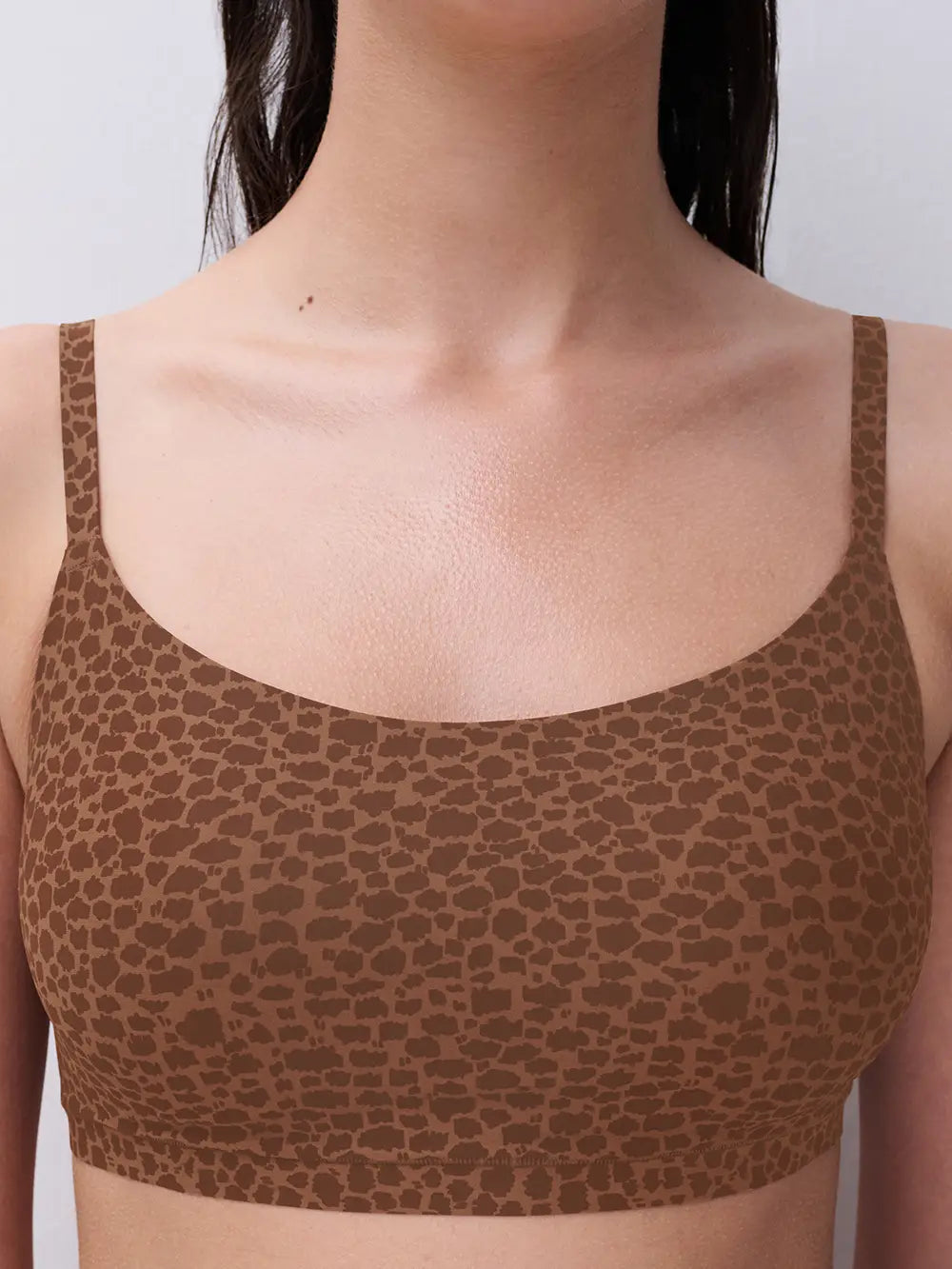 Chantelle Chantelle bralette met vulling - Soft Stretch - Padded Bralette -Wild Brown