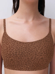 Chantelle Chantelle bralette met vulling - Soft Stretch - Padded Bralette -Wild Brown