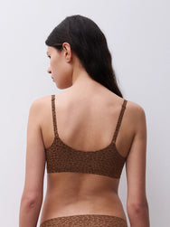 Chantelle Chantelle bralette met vulling - Soft Stretch - Padded Bralette -Wild Brown